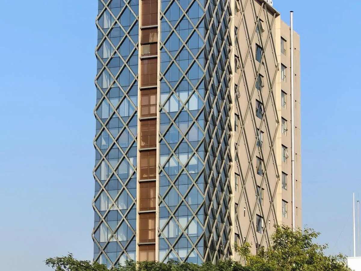 Completed commercial project — Indian office building